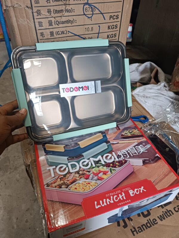 Tedemei 4 Compartment Food Flask - Image 3