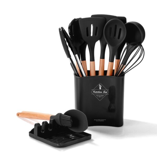 Silicone Spoon With Spoon Rest - Image 6