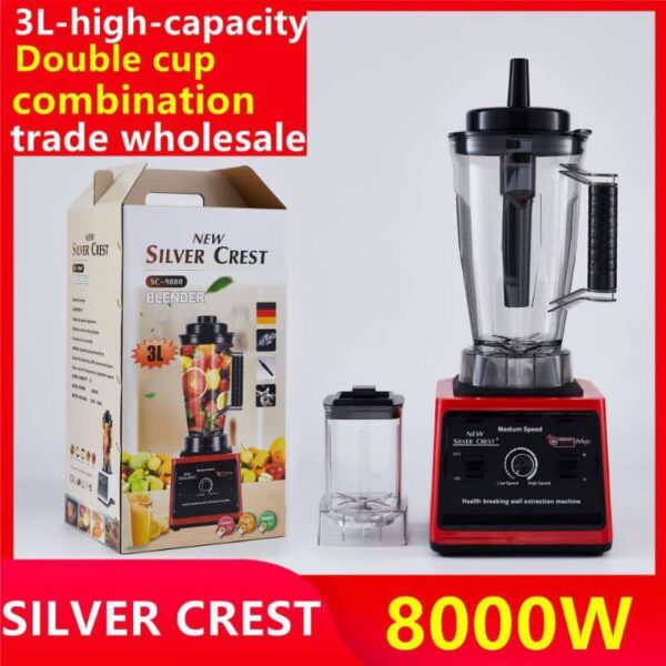 Silver Crest 3L Double Cup Blender