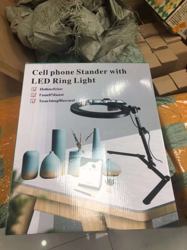 video making Ring Light