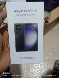 original 45w adaptor Samsung charger type c - Image 2