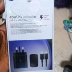 original 45w adaptor Samsung charger type c