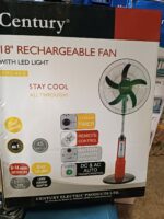 Century 18 inches Rechargeable Fan - Image 2