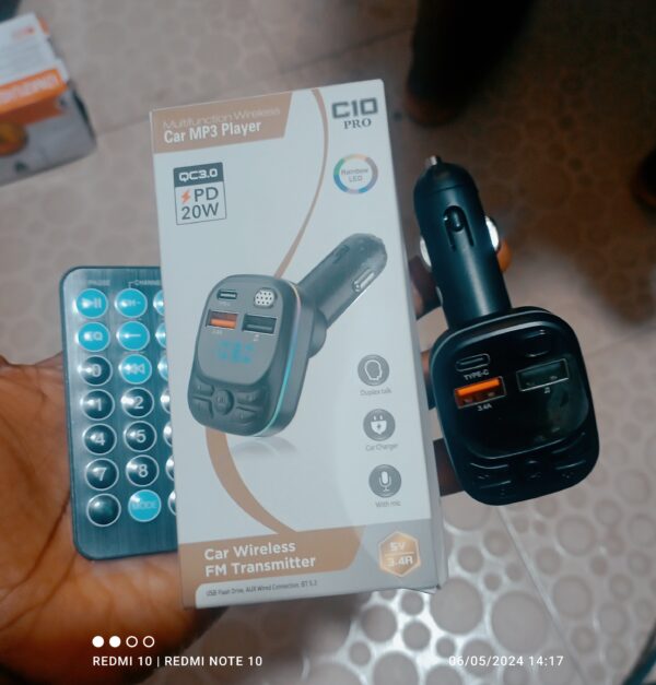 Car wireless mp3+FM transmitter.    5000