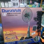 Duravolt 3in1 18 inches Rechargeable Fan