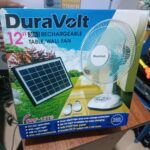 Duravolt 12 inches Rechargeable Table Fan.