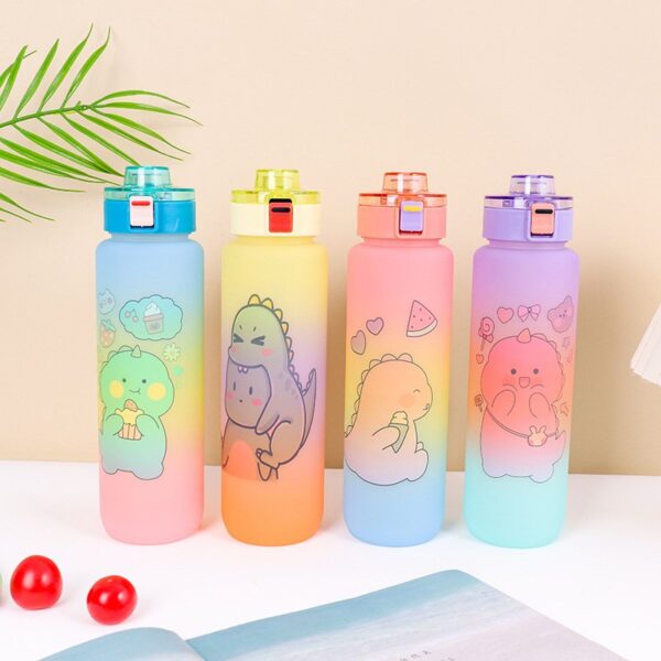 Character water bottle 1000ml