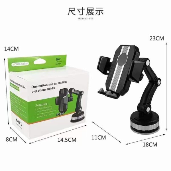 Pop Up Car phone holder