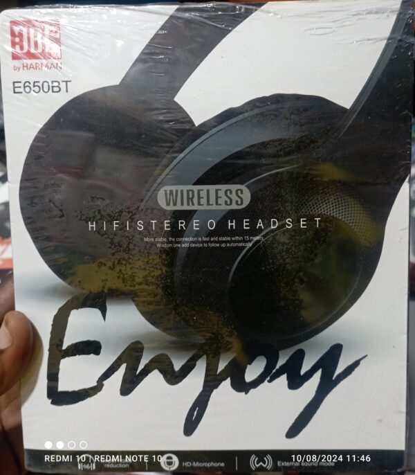 JBL E50BT enjoy.