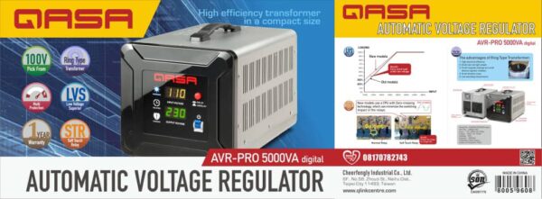 Qasa Stabilizer Digital 5000W