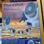 Duravolt 7inches 4in1 Solar Fan