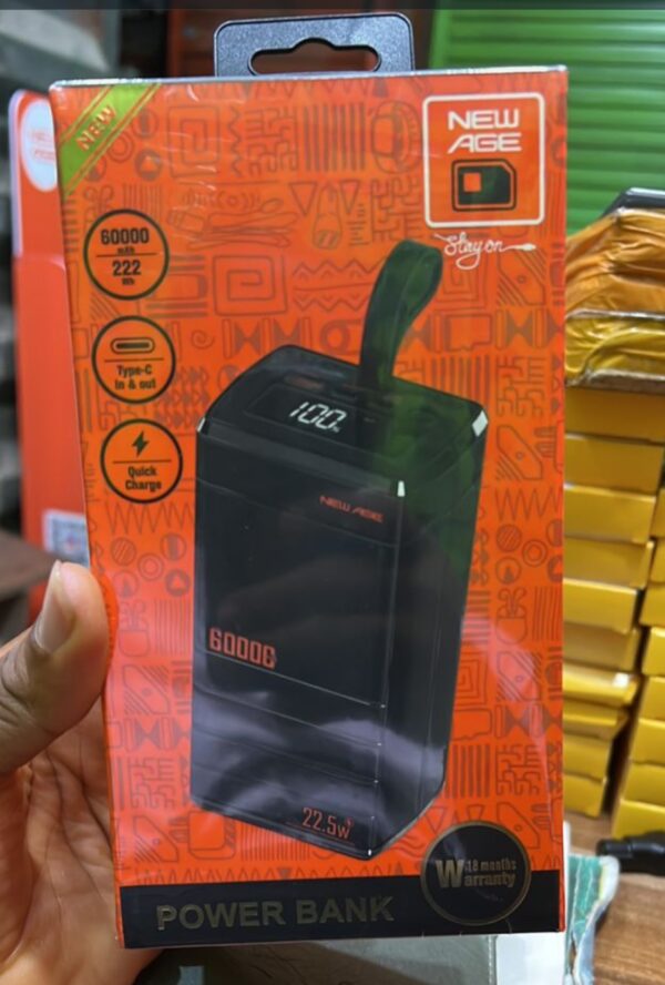 New Age 600000mAh.