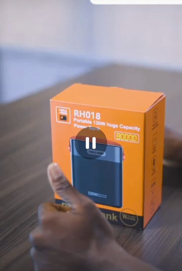 New age heavy duty 130w power bank