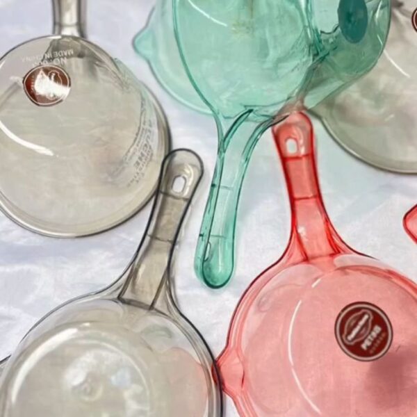 Transparent water bowl