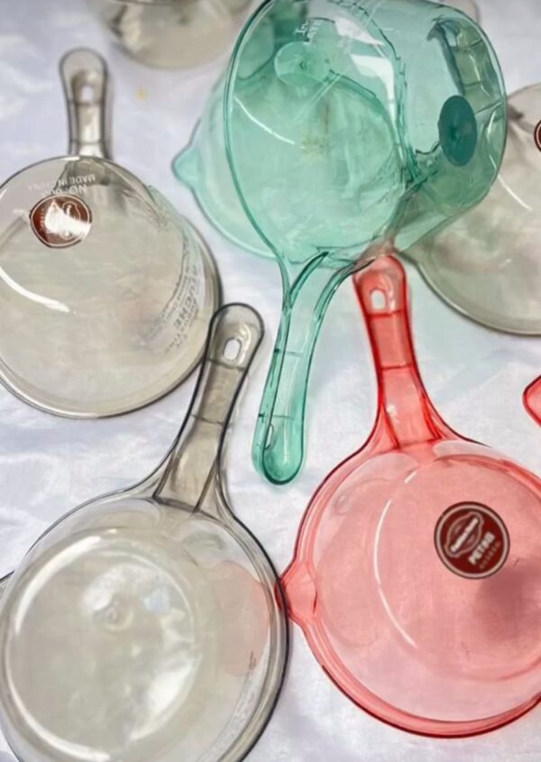 Transparent water bowl