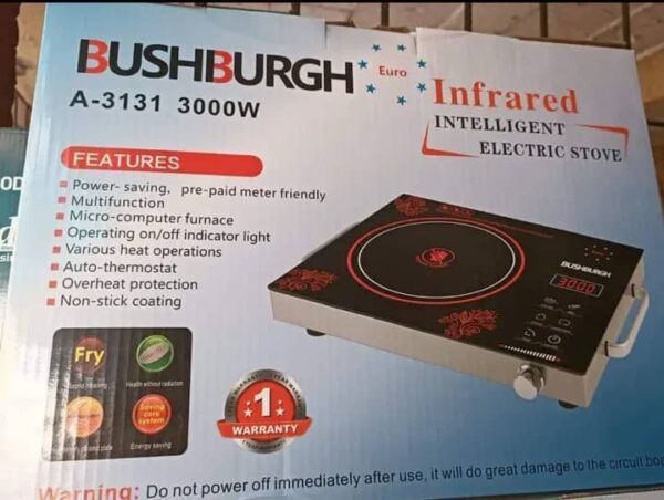 BushBurgh Infrared Hot plate 3000W