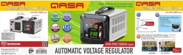 Qasa Stabilizer Digital 1000W