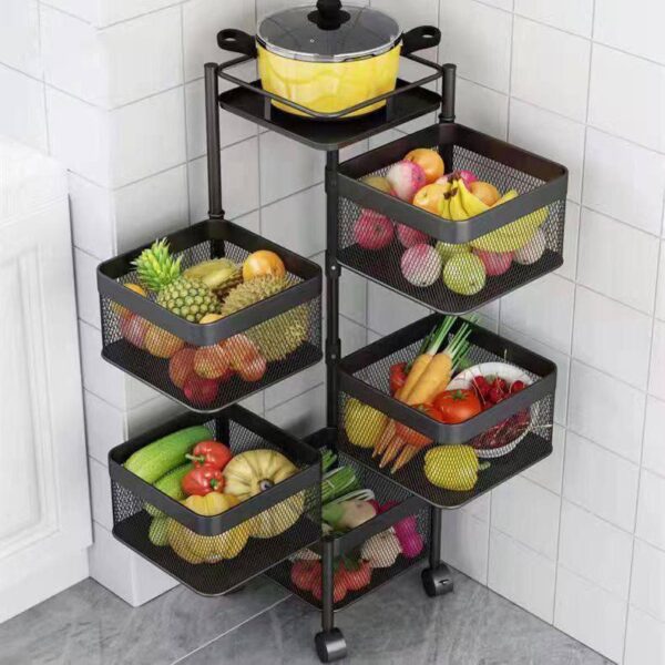 5 Step kitchen storage cabinet