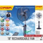 Qasa 18 inches Rechargeable Fan