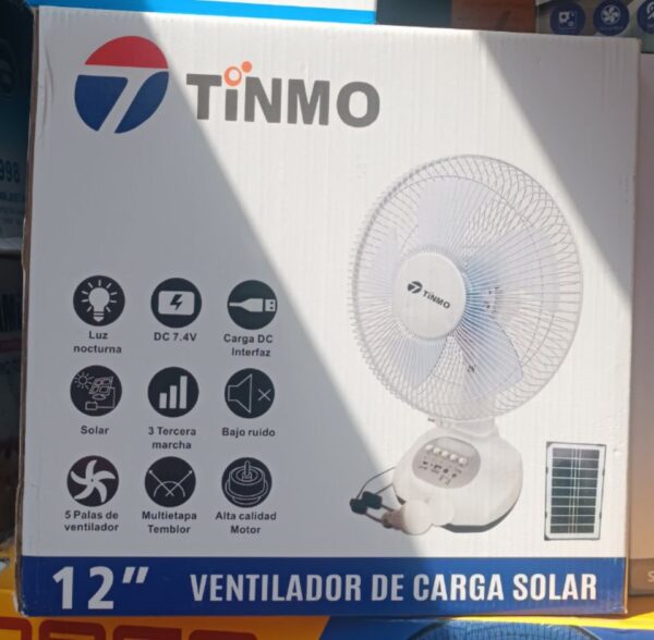 TINMO 12 inches Solar fan