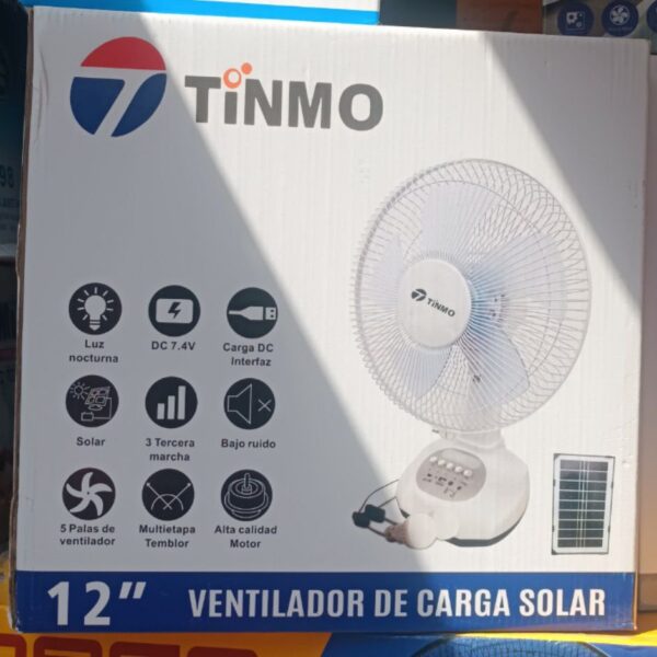 TINMO 12 inches Solar fan