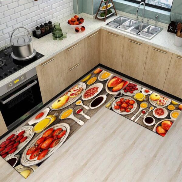 Highly Water Absorbent  2in1 Kitchen Runner - Image 4