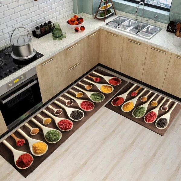Highly Water Absorbent  2in1 Kitchen Runner