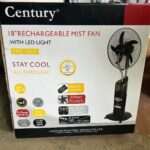 Century 18 inches Rechargeable Mist fan.