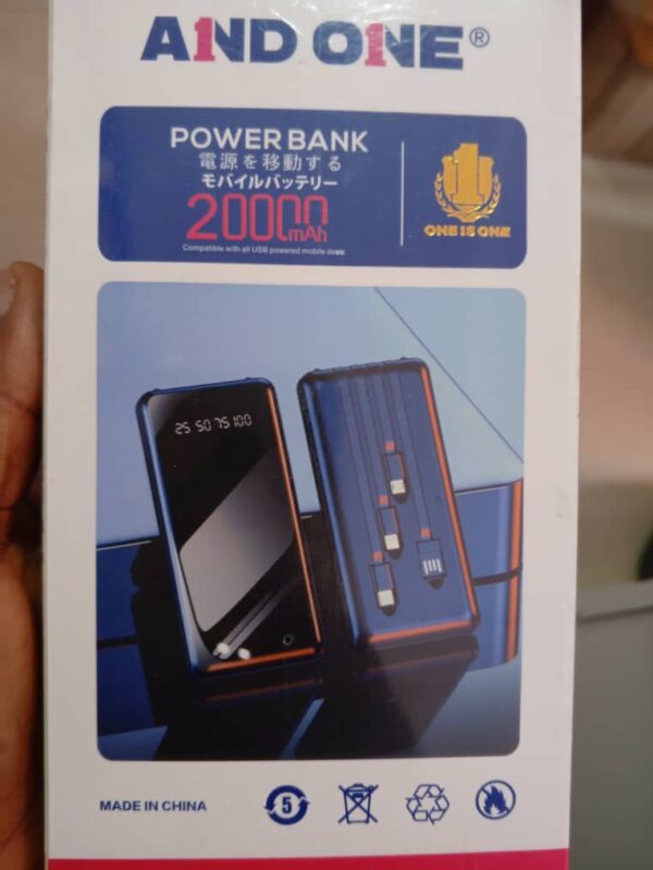 And one.  Power bank 20000mah
16,000