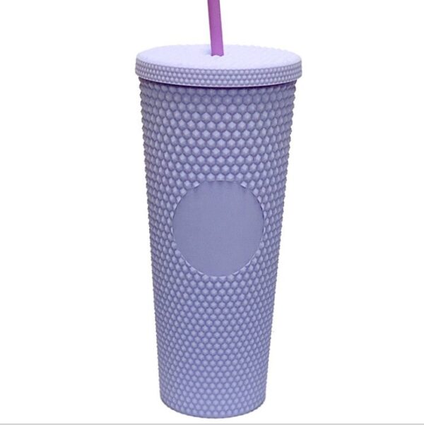 Rainbow Cup With Straw - Image 4