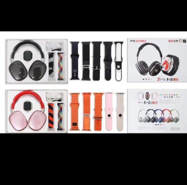P9 ultra with headset.