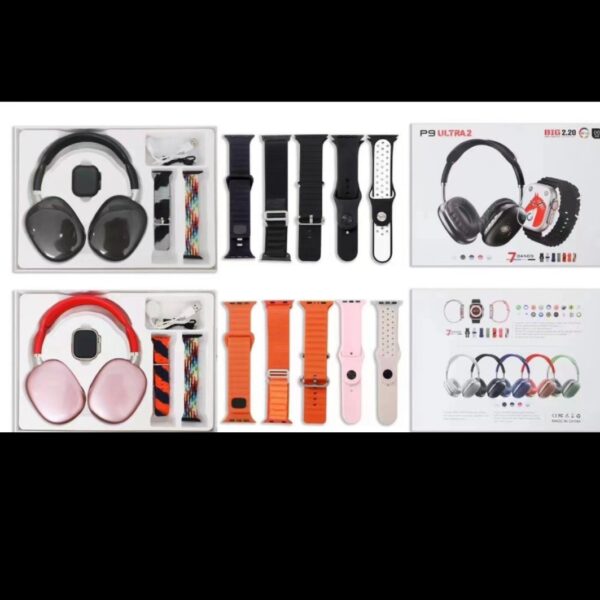 P9 ultra with headset.