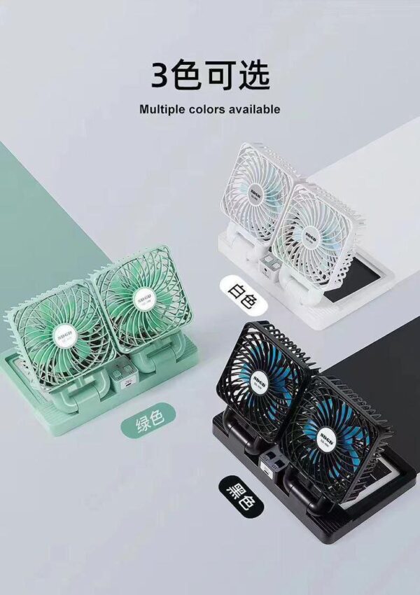 Double Head fan - Image 2