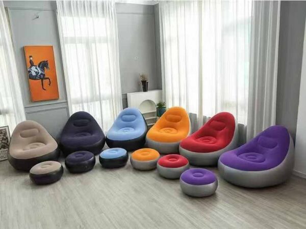 Inflatable Sofa with leg rest (Electric Pump)