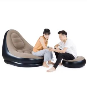 Inflatable Sofa with leg rest (Manual Pump) - Image 5