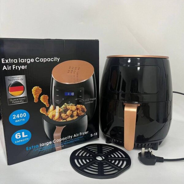 Silver Crest 6L Air Fryer (HALF CARTON 2PCS)