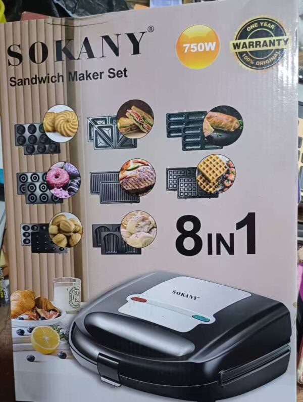 Sokany 8in1 Sandwich maker