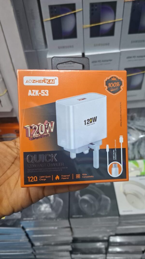 AZK-53.   quick 120W charger.   5500