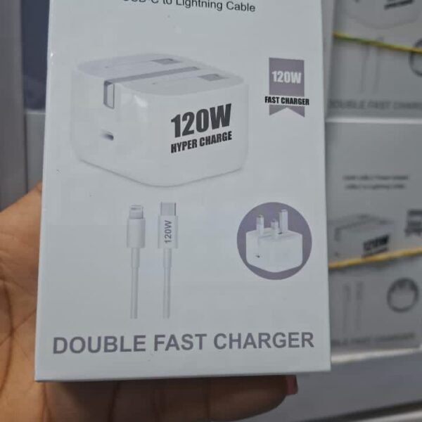 iphone charger double fast 120W 
6800
