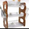 22 inches 3Step Wooden Dish Rack.