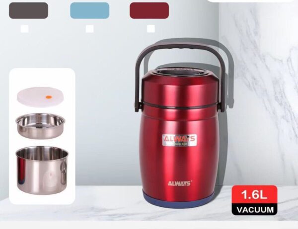 Always 1.6L Food Flask