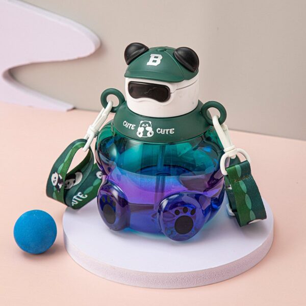 Multi Cute Bear Water Bottle - Image 4