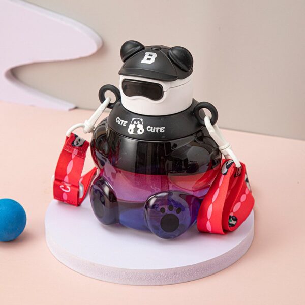 Multi Cute Bear Water Bottle - Image 3