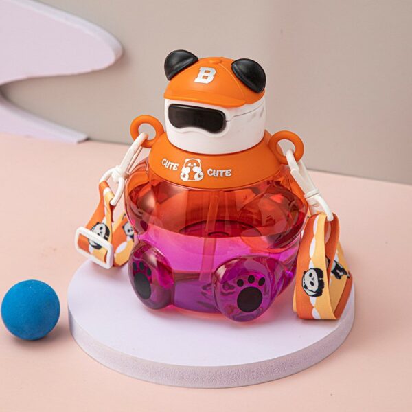 Multi Cute Bear Water Bottle - Image 2
