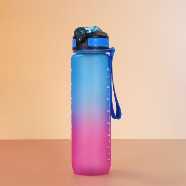 Rainbow motivational 1L water Bottle - Image 4