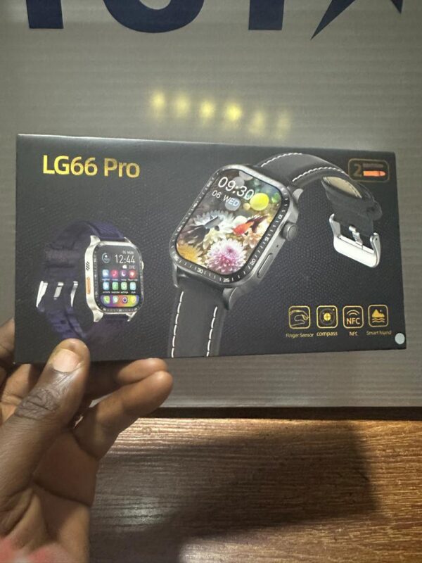 LG66 pro smartwatch   double strap