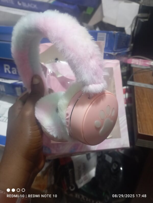 designer headset  with LED light
