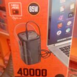 65w power bank charging laptop new age