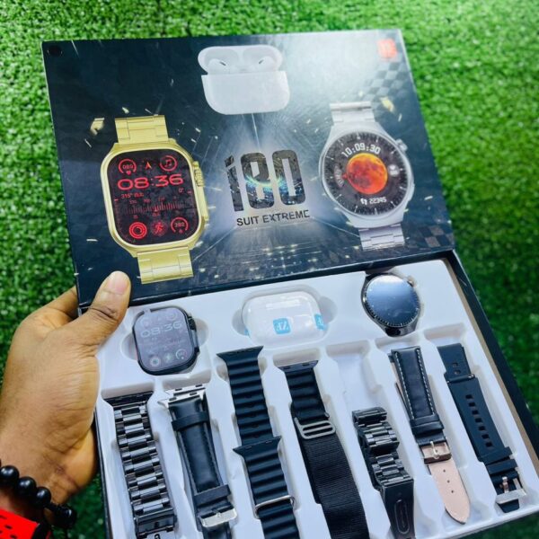 i80   2 smartwatch and 1 ipod.