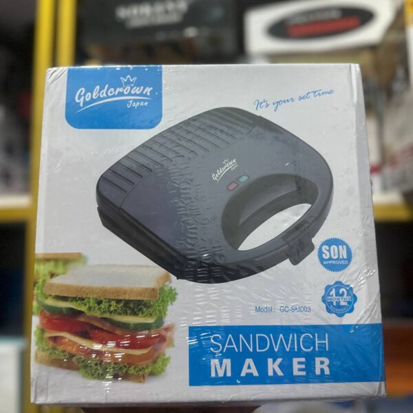 Gold Crown 2 face Toaster